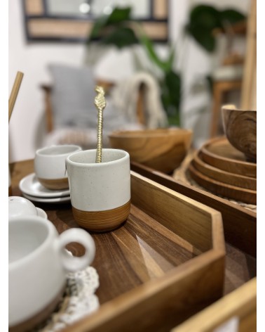 Tasse en grès bicolore | Bambu Concept Store