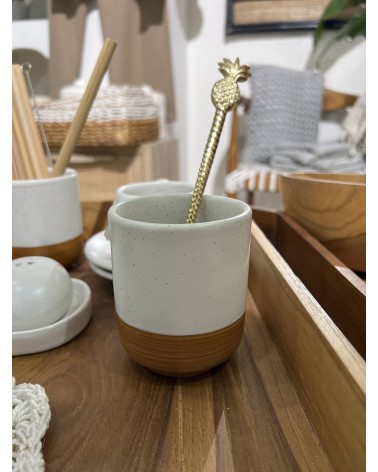 Tasse en grès bicolore | Bambu Concept Store