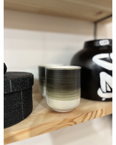 Tasse en grès noir | Bambu Concept Store