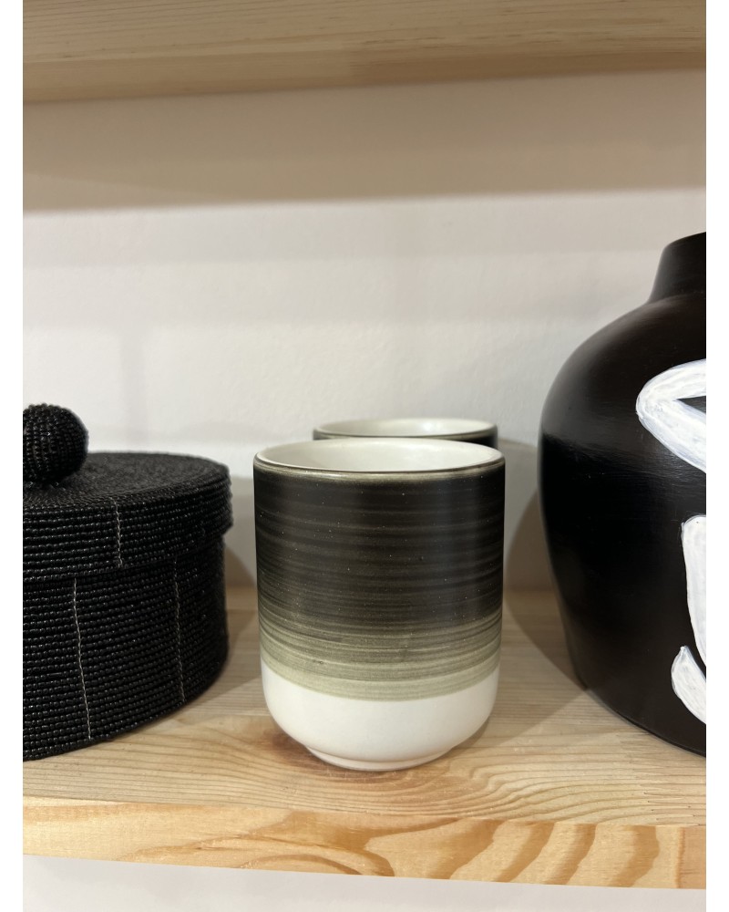 Tasse en grès noir | Bambu Concept Store