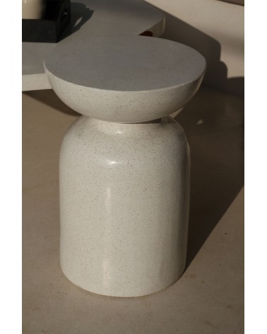 Tabouret en terrazzo