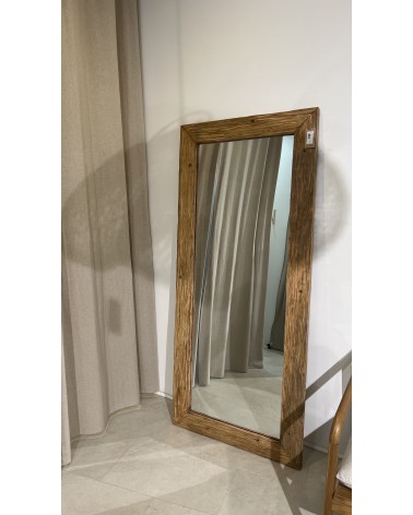 Miroir rectangle en teck